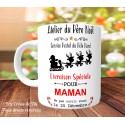 Mug de Noël - Modèle Hotte personnalisée V1