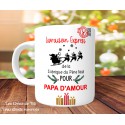 Mug de Noël - Personnalisé prénom - Modèle Hotte personnalisée V3