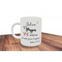 Mug Papa d'amour - PERSONNALISABLE - Fête des pères