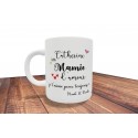 Mug Mamie d'amour - PERSONNALISABLE- Fête des grands mères