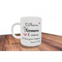 Mug Nounou d'amour - PERSONNALISABLE- Cadeau Assistante Maternelle