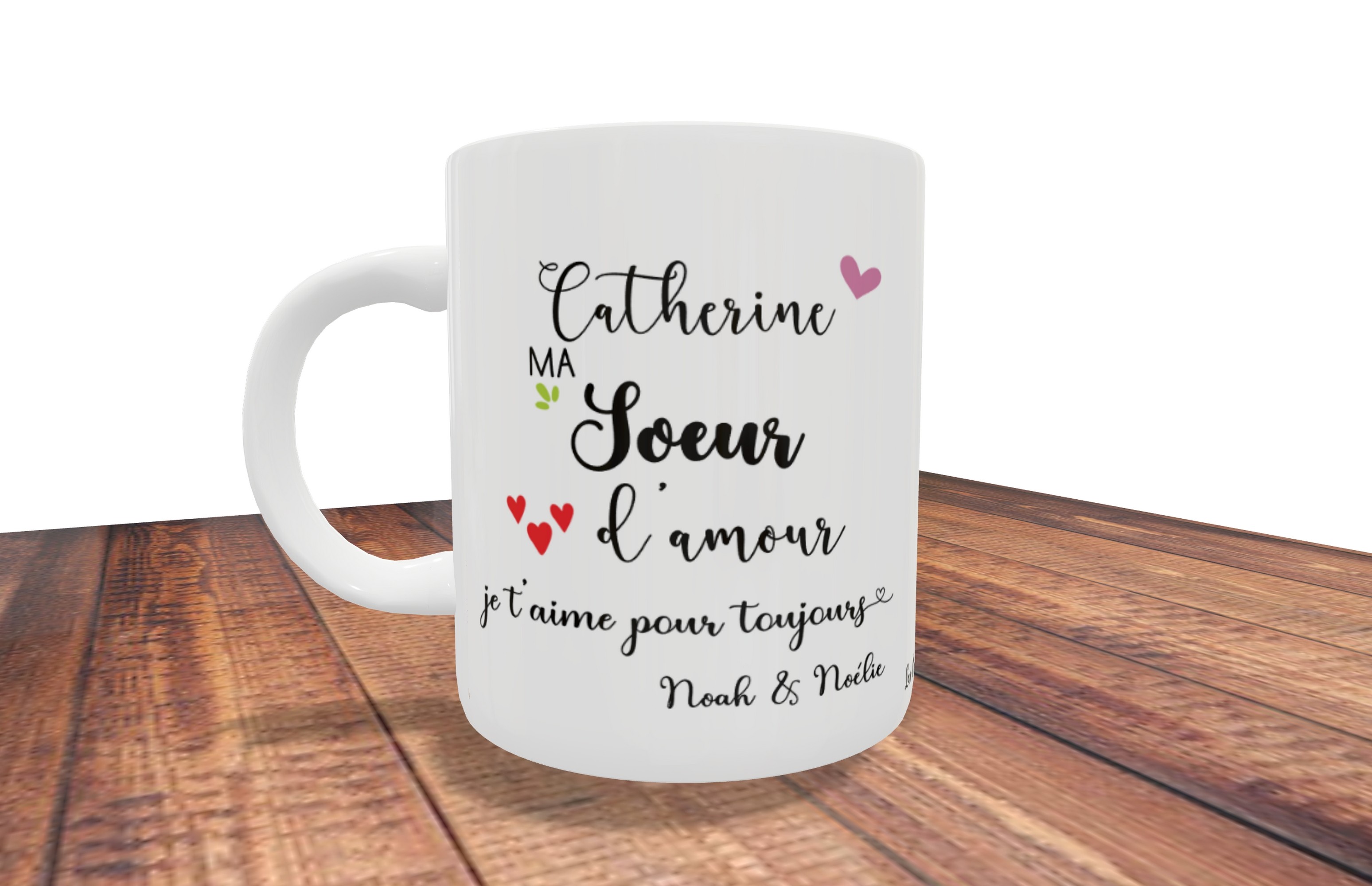 Mug “Ma Sœur d'amour” – Cadeau Sœur