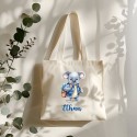 Tote Bag Sac à cahiers personnalisé Koala Garcon