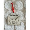 lettre_pere_noel_bois_avec_gravure_personnalisée