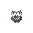 Motif en flex thermocollant "Hibou V4"