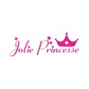 Texte thermocollant "Jolie Princesse V2"