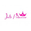 Texte thermocollant "Jolie Princesse V1"