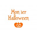 Texte thermocollant "Mon premier Halloween"