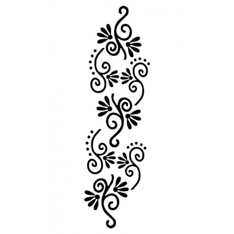 motif henné a thermocoller