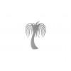 flex thermocollant motif palmier