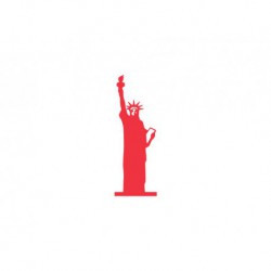 Ecusson en flex thermocollant "Statue de la liberté"