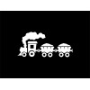ecusson train et wagon thermocollant