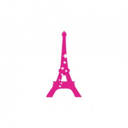 Motif à thermocoller "Tour Eiffel" 3 tailles au choix