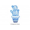 cactus en flex thermocollant