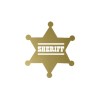 appliqué thermocollant badge sheriff