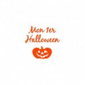 Texte en flex thermocollant "Mon premier Halloween"