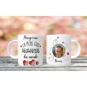 Mug personnalisable La plus cool mamie du monde prénom + 1 photo