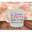 Mug maitresse - Vivement la recré