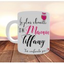 Mug La plus chouette c'est ma Maman - PERSONNALISABLE- Fête des mères