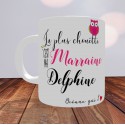 Mug La plus chouette c'est ma Marraine - PERSONNALISABLE- 