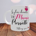 Mug La plus chouette c'est ma Mamie - PERSONNALISABLE- 