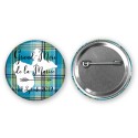 Badge 37mm pour vos invités - Choisissez votre couleur, créez votre badge unique