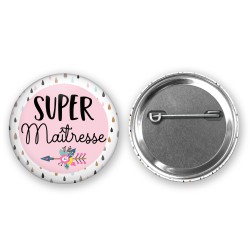 Badge Super Maman / Marraine / Mamie / Tata - Choisissez le vôtre