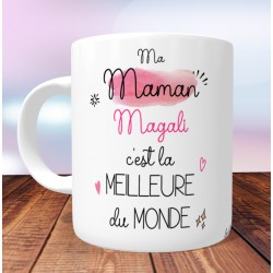 Mug Meilleure maman du monde - PERSONNALISABLE- Fête des mères