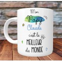 Mug Meilleur Papy du monde - PERSONNALISABLE 