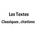 Textes Classiques / Citations